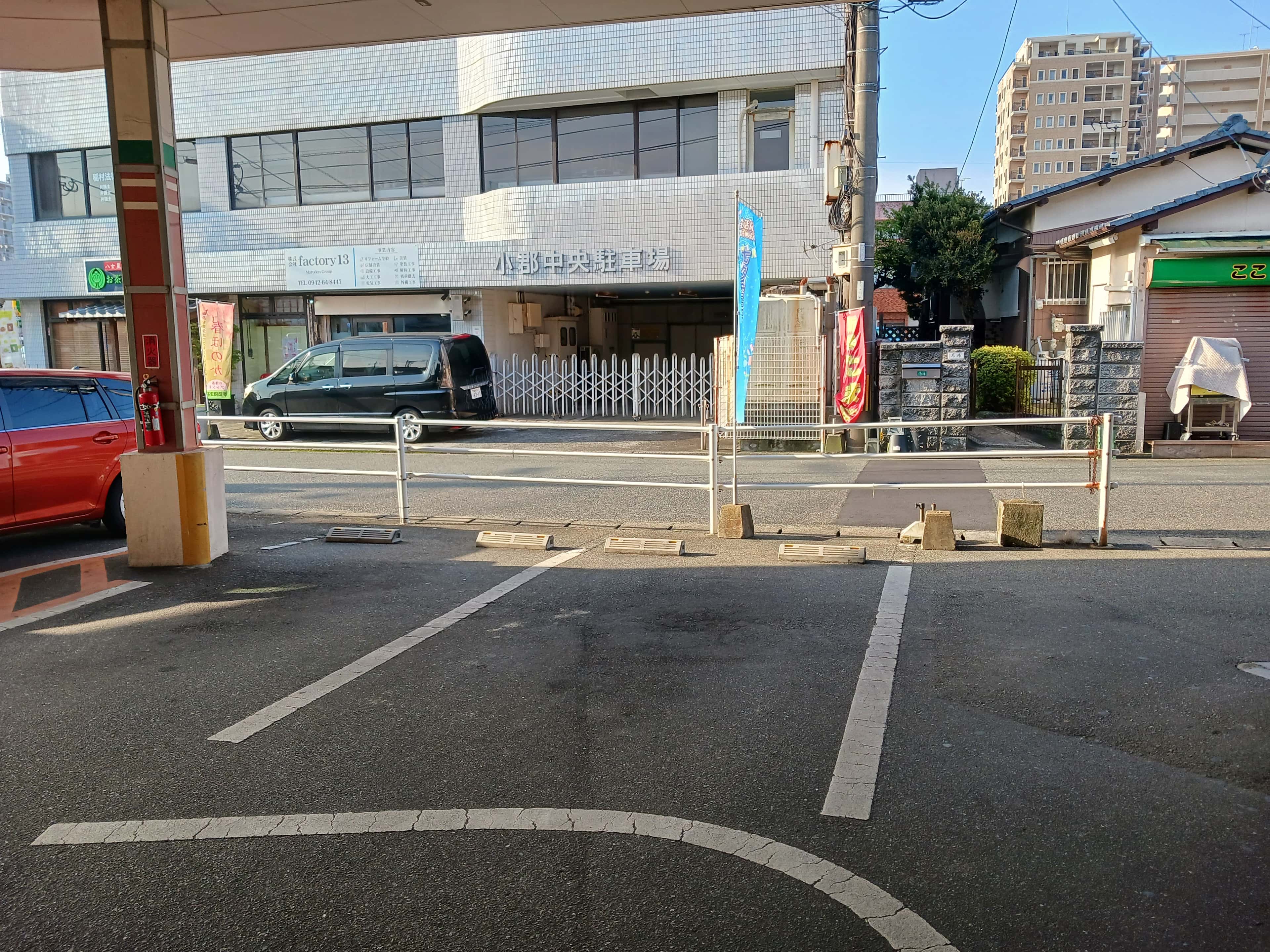 駐車場店内入口側 販促プロモーションや物販に最適なスーパー屋外催事イベントスペース